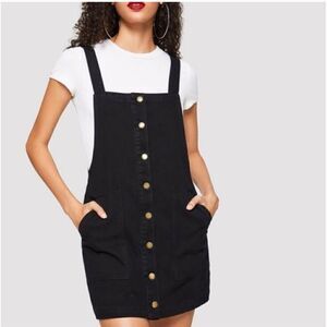 Newbury Kustom Pocketed‎ Jumper Dress Sz S